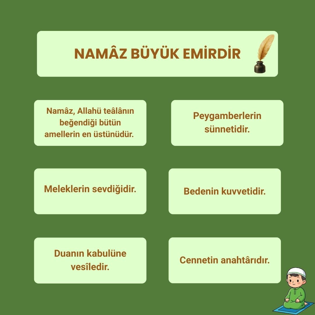 Namaz Büyük Emirdir